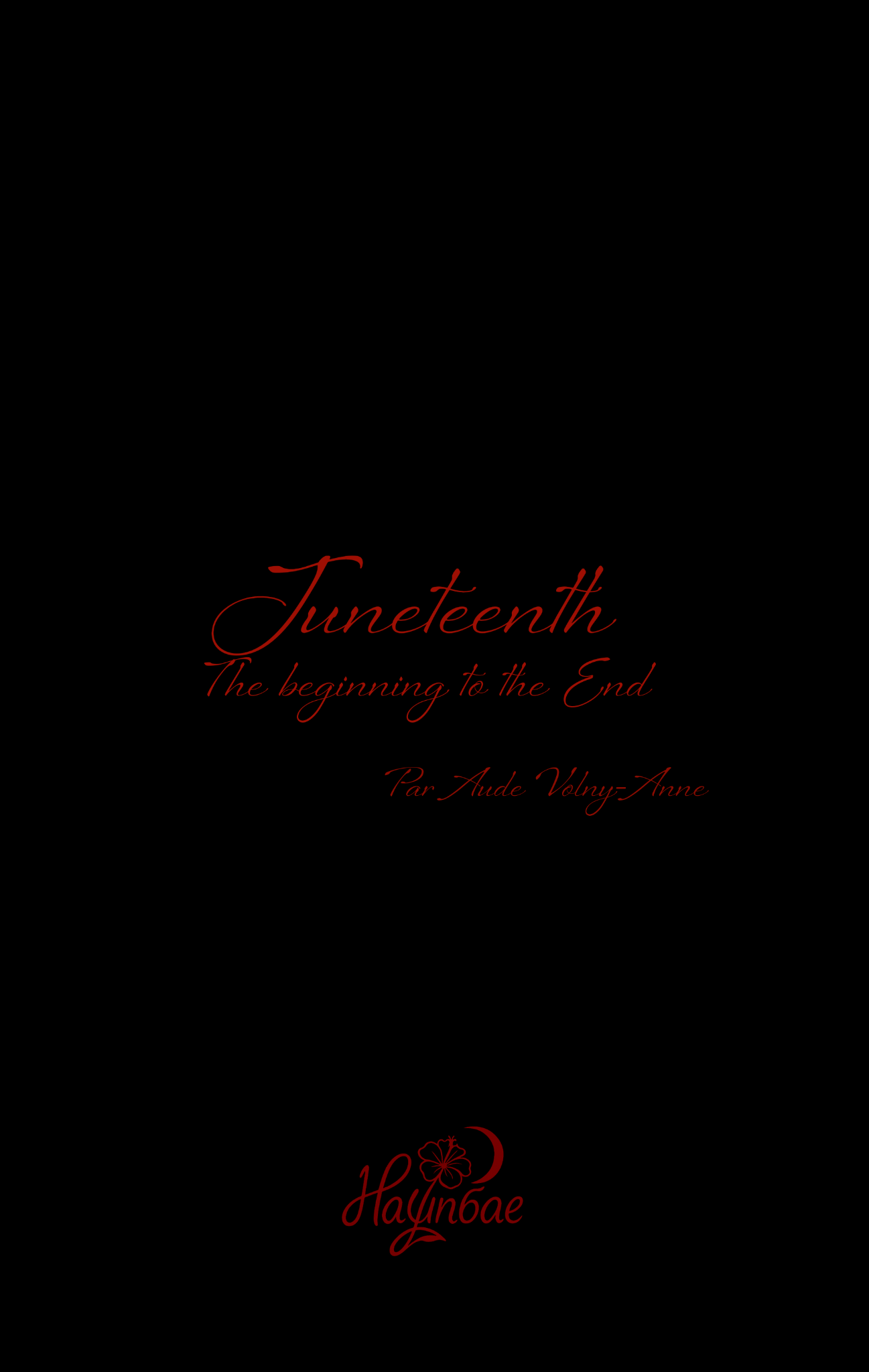 Juneteenth — Aude Volny-Anne / Nayunbae Éditions